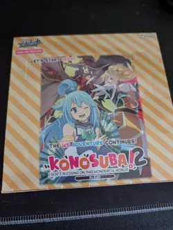 WEISS SCHWARZ: KONOSUBA! 2 RE:EDIT BOOSTER BOX English Ver (No SPs live) - Image 1