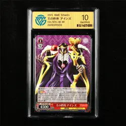 CCG 10 GemMint 2025 Weiss Schwarz JPN Ainz OVL/SE51-48 RR - Image 1