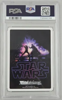 2024 Weiss Schwarz Japanese Mandalorian Sw/se47 Silver Stamp #18 Psa 10 - Image 2