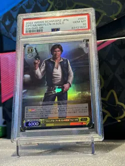 PSA 10 💎 2022 Han Solo SR SW/S49-007 Weiss Schwarz Star Wars - Image 2