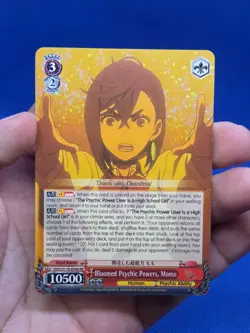 Weiss Schwarz Dandadan Bloomed Psychic Powers, Momo DDD/S118-E048 RR NM - Image 2