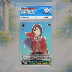 ACE 10 Mai GBY/WS02-048R Graded Weiss Schwarz Dengeki Bunko Bunny Girl Senpai - Image 1