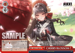 Weiss Schwarz NIK/S117-082 CHERRY BLOSSOM CR NIKKE - Image 1