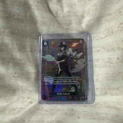 One Piece TCG - Rob Lucci (092) (SP) OP03-092 Awakening of the New Era Foil - Image 3