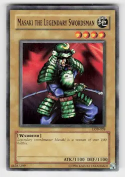 The Legend of Blue Eyes White Dragon #LOB-038 Masaki the Legendary Swordsman - Image 1