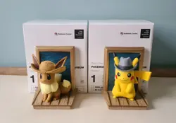 Pokemon Center × Van Gogh Museum: Pikachu And Eevee Figures - Unused - Image 1