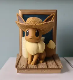 Pokemon Center × Van Gogh Museum: Pikachu And Eevee Figures - Unused - Image 2