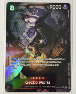 Gecko Moria OP06-086 SR Alt Art English - One Piece TCG Wings Of The Captain - Image 1