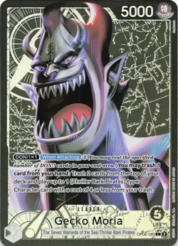 One Piece Gecko Moria (080) (Alternate Art) L Wings of the Captain #OP06-080 NM - Image 1