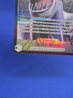 One Piece Wings of the Captain Gecko Moria OP06-080 Alternate Alt Art Leader NM - Image 4