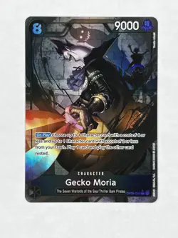 Gecko Moria OP06-086 SR Alt Art English - One Piece TCG Wings Of The Captain - Image 1