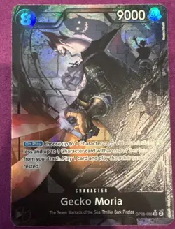 Gecko Moria OP06-086 SR Alt Art English - One Piece TCG Wings Of The Captain - Image 1