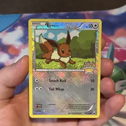 Pokemon Card 2012 EEVEE 84/108 Cross-Hatch City Championship Promo Dark Explorer - Image 2