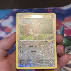 Pokemon Card 2012 EEVEE 84/108 Cross-Hatch City Championship Promo Dark Explorer - Image 3