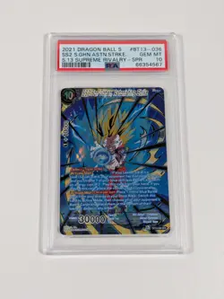 SS2 Son Gohan Astonishing Strike SPR PSA 10 FOIL Dragon Ball Super Card GEM MINT - Image 3