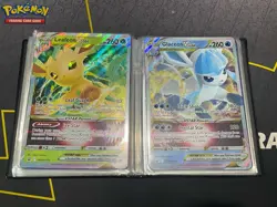 Pokemon TCG Jumbo Card Binder Lot 48 Cards Full Set + Vaporeon Jolteon VMAX - Image 5
