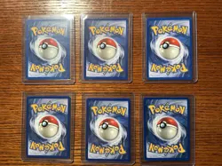 Lot of 6 Different Holo Base Set Cards 3 5 7 9 11 13 Pokemon Cards NM Near Mint - Image 2