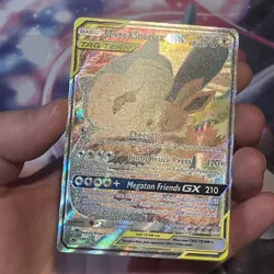 Pokemon Eevee and Snorlax GX Holo Card SM169 Promo Card - Image 3