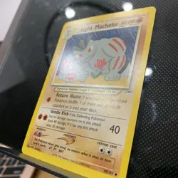 Pokemon Neo Destiny Light Machoke Card 49/105 Regular NM Condition Miki Tanaka - Image 2