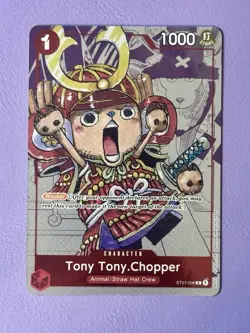 Tony Tony.Chopper - ST01-006 (Alternate Art) ST01-006 One Piece Promotion Cards - Image 1