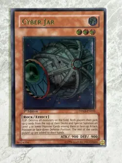 DPKB-EN010 Cyber Jar Ultimate Rare 1st Edition Yugioh Card - Image 1