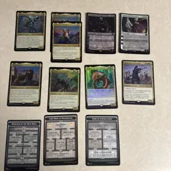 Mtg Commander Lot Of Oversized Cards Kathril Ob Nixilis Nahiri Saskia And Others - Image 1