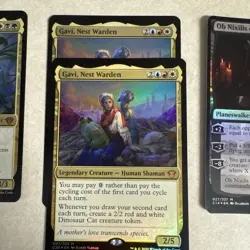 Mtg Commander Lot Of Oversized Cards Kathril Ob Nixilis Nahiri Saskia And Others - Image 3