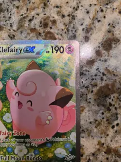 Pokemon TCG Journey Together Lillie's Clefairy EX Card 184/159 - Image 4