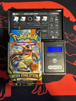 22.67g HEAVY - Pokemon TCG Mega Evolution Booster Pack Sealed / Semi GoDU - Image 1
