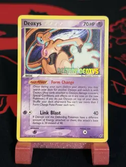 Pokemon - Deoxys 16/107 Destiny Deoxys Movie Promo Reverse Stamped - Image 1