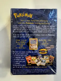 Pokemon 2-Player Starter Set Possibly Shadowless Factory Sealed 1999 W0C06057 - Image 2