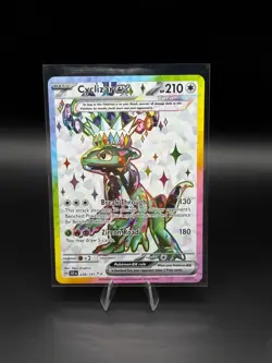 Pokemon TCG | Cyclizar ex 228/191 Sv08: Surging Sparks Holo Pack Fresh NM+ - Image 1