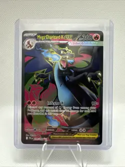 Pokemon TCG Charizard x EX Phantasmal Flames Full Art Secret Rare 109/094 - Image 1