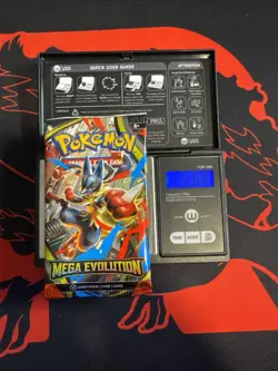 22.64g HEAVY - Pokemon TCG Mega Evolution Booster Pack Sealed / Semi GoDU - Image 1