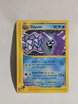 Cloyster 42/165 Expedition Base Set WOTC Wizards of the Coast Pokemon Near Mint - Image 1