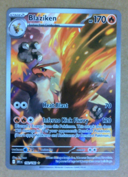 Pokemon TCG Blaziken 192/182 Destined Rivals Illustration English - Image 1