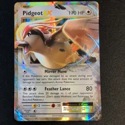 Pokemon XY - Evolutions #64/108 Pidgeot EX Ultra Rare - Image 1