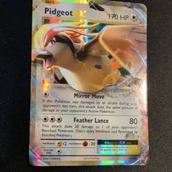 Pokemon XY - Evolutions #64/108 Pidgeot EX Ultra Rare - Image 2