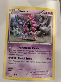 Hoopa - 51/114 - XY Steam Siege Pokemon Holo Foil Rare - Image 1