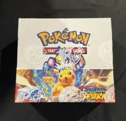 Pokemon TCG Scarlet Violet Surging Sparks Booster Box Sealed with Acrylic Case - Image 2