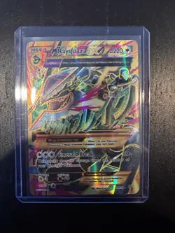 REVIEWING OFFERS M Rayquaza EX Full Art Ultra Rare Holo 98/98 XY English Pokemon - Image 3
