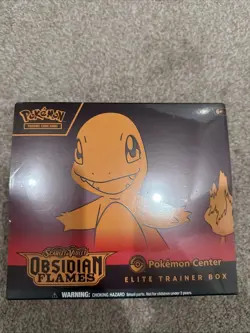 Obsidian Flames Pokemon Center Exclusive ETB Elite Trainer Box, Sealed! - Image 1
