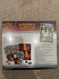 Obsidian Flames Pokemon Center Exclusive ETB Elite Trainer Box, Sealed! - Image 2