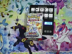 VERY HEAVY! GOD PACKUUU 22.40g Prismatic Evolutions Pokemon TCG Booster (SEALED) - Image 1