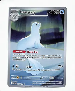 Pokemon TCG Dewgong 97/94 Illustration Rare Phantasmal Flames 2025 NM - Image 1