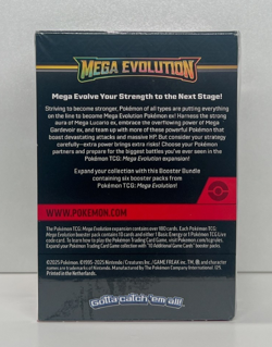 Pokemon TCG: Mega Evolution Booster Bundle (6 Packs) - SEALED - Image 2