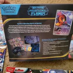 Pokemon Sealed Lot Phantasmal Flames ETB Surging Sparks Bundle Booster Packs - Image 5