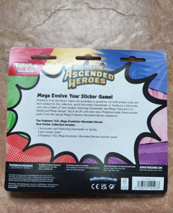 Ascended Heroes Pokemon Tech Sticker Collection CHARMANDER Set of 2 SEALED - Image 2
