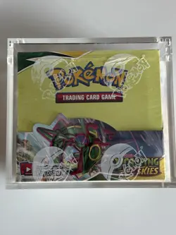 Pokemon TCG Sword & Shield Evolving Skies Booster Box W/ Acrylic Case - Image 1