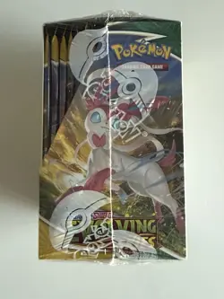 Pokemon TCG Sword & Shield Evolving Skies Booster Box W/ Acrylic Case - Image 3